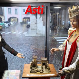 La cerimonia di inaugurazione della vetrina (Galleria fotografica a cura di Merphefoto)