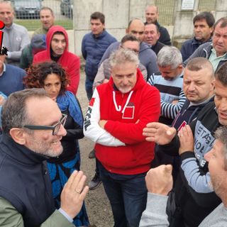 Alcuni momenti dell'incontro di stamattina