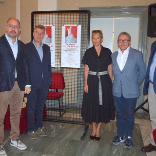 La conferenza stampa di presentazione (Foto Istituto di Musica Verdi di Asti)