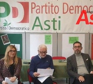 Maria Ferlisi, Alberto Ghigo e Mario Mortara in un'immagine di archivio