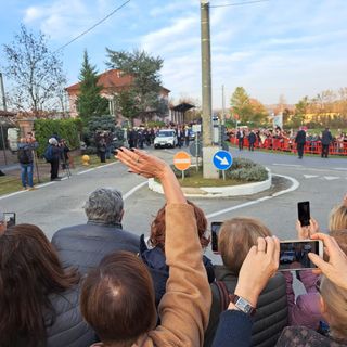 La calda accoglienza di Tigliole a Papa Francesco