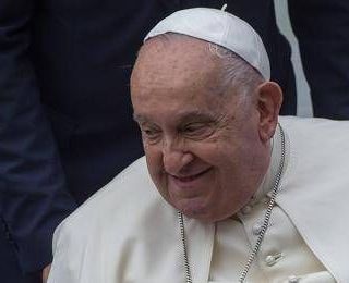 Un'immagine di papa Francesco