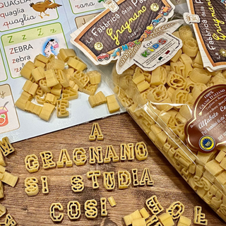 Nasce a Gragnano il primo alfabeto completo della pasta IGP
