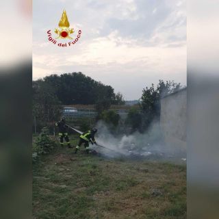 Disagi in tangenziale di Asti a causa di una densa colonna di fumo