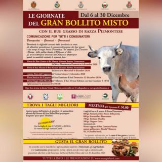 Tornano, dal 6 al 30 dicembre, le Giornate del Gran Bollito Misto, virtuali ma sempre più vicine ai consumatori. In vendita le meat box