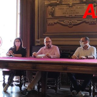 Nella foto, da sinistra: l'assessore Elisa Pietragalla, il sindaco Maurizio Rasero e il dirigente Roberto Giolito