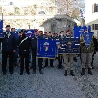 Montiglio ha ospitato una riunione delle sezioni paracadutisti di Valle d’Aosta, Piemonte e Liguria