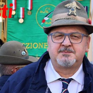 Fabrizio Pighin, presidente ANA Asti, in uno scatto di Merfephoto - Efrem Zanchettin