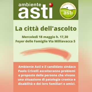 La locandina dell'iniziativa