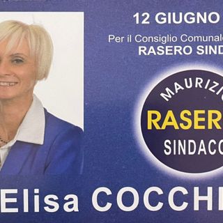 Il 'santino' elettorale di Elisa Cocchi