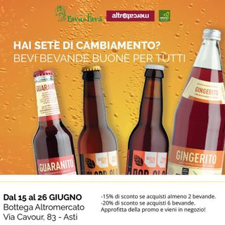 Qualche consiglio per l'aperitivo? scegli il gusto dell'equo e solidale (VIDEO)