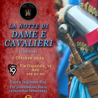 Palio: &quot;La Notte di Dame e Cavalieri&quot; alla seconda edizione