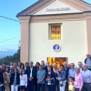 Una nuova gemma ad Antignano: la &quot;Piazzetta della Vigna&quot; dedicata alla Beata Vergine