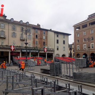 Asti si veste a festa per il ritorno del 'Paliotto' 2022, sperando nel meteo. Tamburi, chiarine e bandiere in pista