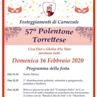 In corso alla Torretta di Asti il classico &quot;Polentone&quot; giunto alla 57ª edizione