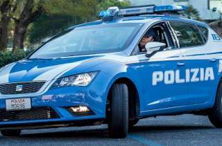 Una 'Volante' della Polizia (foto d'archivio)
