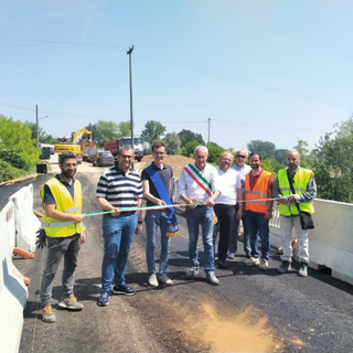La Provincia di Asti riapre il ponte sulla S.P. 68 dei Perosini