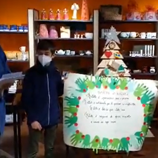 Alla Bottega Rava e Fava le premiazioni del concorso 'Pensieri di Pace per un Natale di Fratellanza'