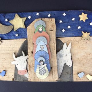 Presepe dell'artista Sonja Perlinger