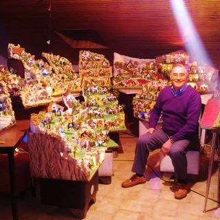È morto all'ospedale di Asti il presepista Giuseppe Moro. Viveva a Villata di Valfenera