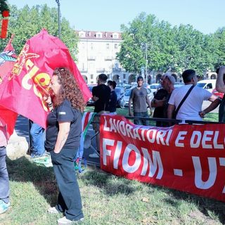 Il presidio di mercoledì (MerfePhoto)