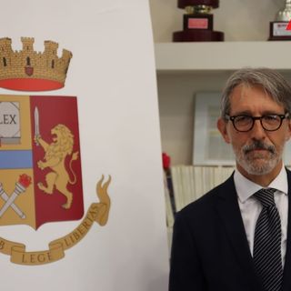 Il questore Sebastiano Salvo in una foto di archivio