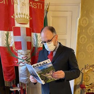 Il sindaco Rasero con 'Bell'Italia'