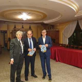 Giovanni Costa con MArio Narciso e Mario Sacco