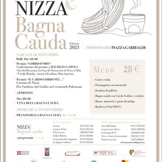 &quot;Nizza è ... Bagna Cauda&quot; ai nastri di partenza da domani e per tutto il weekend