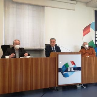 Un momento della conferenza stampa