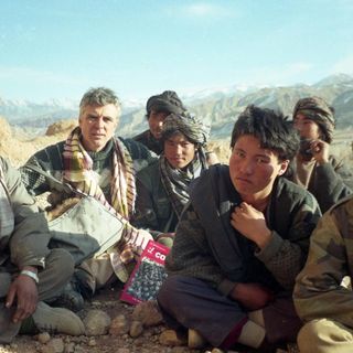 L'attore Stefano Sabelli in Afghanistan