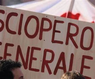 Oggi sciopero nazionale nel settore pubblico e privato. A rischio sanità e trasporti