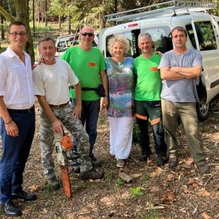 A Moncalvo conclusa un'altra stagione ricca di interventi per la squadra forestale Asti 1