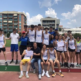 La rappresentanza dell'Alfieri ai campionati studenteschi di atletica