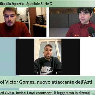 Stadio Aperto. Con noi bomber Victor Gomez dell'Asti. Uno sguardo alle crisi di Varese e Casale (Video)