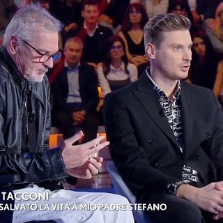 Un frame tratto dalla trasmissione di Canale 5