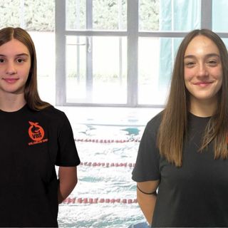Nella foto, da sinistra, Lucia Tassinario e Elisa Ferrari