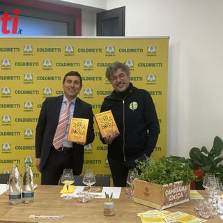 Il direttore di Coldiretti con Teo Musso