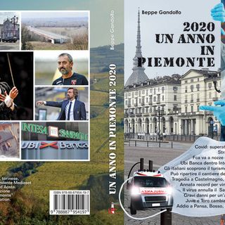 La copertina del libro di Beppe Gandolfo Un anno in Piemonte