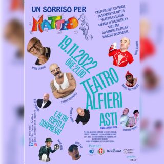 Torna lo spettacolo &quot;Un sorriso per Matteo&quot;, che permette la co-adozione di alloggi per bambini oncologici e le loro famiglie