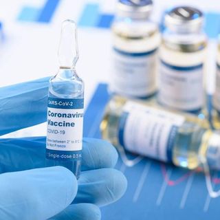 Immagine d'archivio di una dose vaccinale