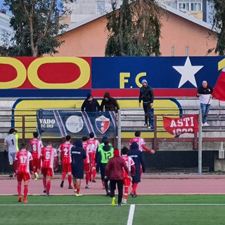 L'Asti strappa il 2-2 sul camp del Vado