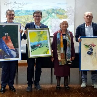 I premiati con Laurana Lajolo