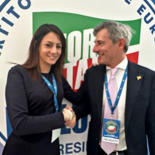 Valentina Quaglia con Marco Galvagno