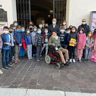 Gli alunni 5°B Scuola Primaria F. Baracca
