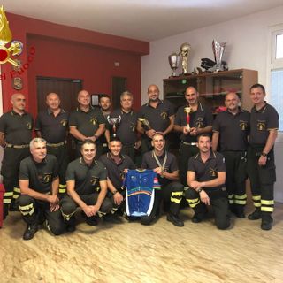 I vigili del fuoco di Asti campioni anche nel ciclismo ai campionati italiani