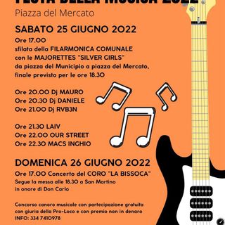A Villanova d'Asti torna la Festa della Musica in piazza del mercato