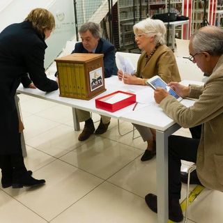 Le votazioni. Ph Franco Rabino