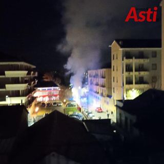 L'incendio di stanotte