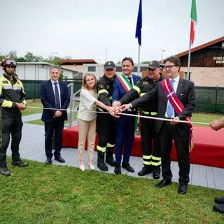 Il taglio del nastro della rinnovata struttura di Volpiano (TO)